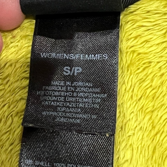 Small The North Face Retro Pile Lime Green Tennis Ball Sherpa Soft Full Zip Coat - Picture 5 of 10